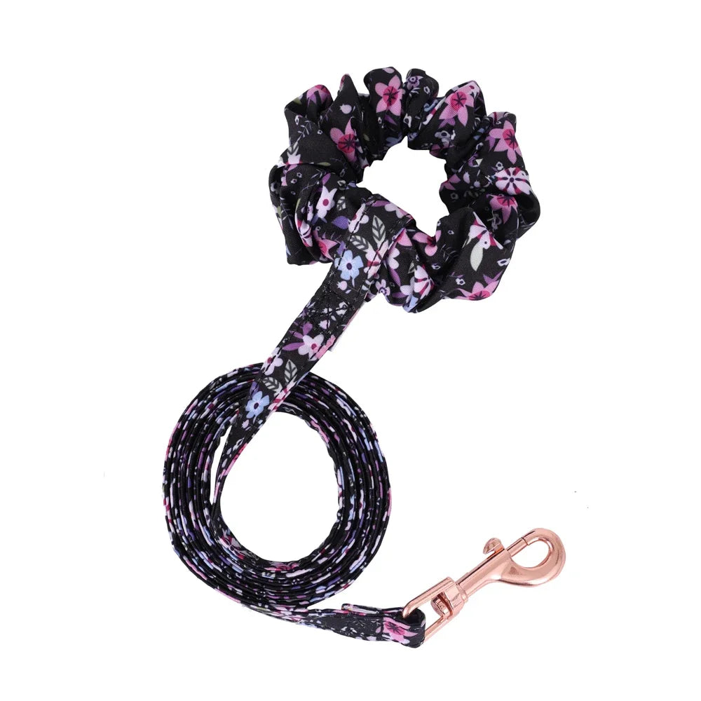 Small Dog Harness Leash Set Cute Traction Bracelet Medium Cat Collar Suit Soft Puppy Vest Harness Adjustable Pet Accessories